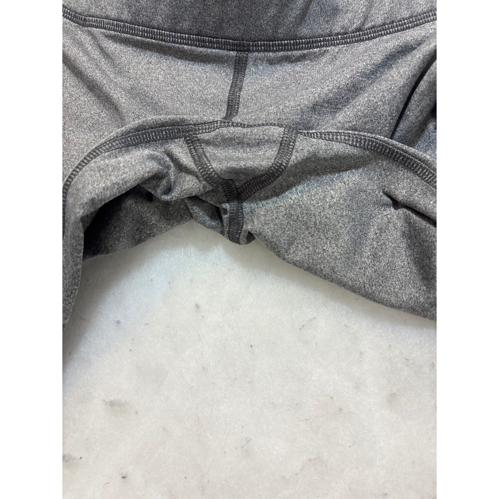 Under Armour Womens Compression Leggings Black Grey HeatGear Athletic Fitness Sm - Picture 6 of 12